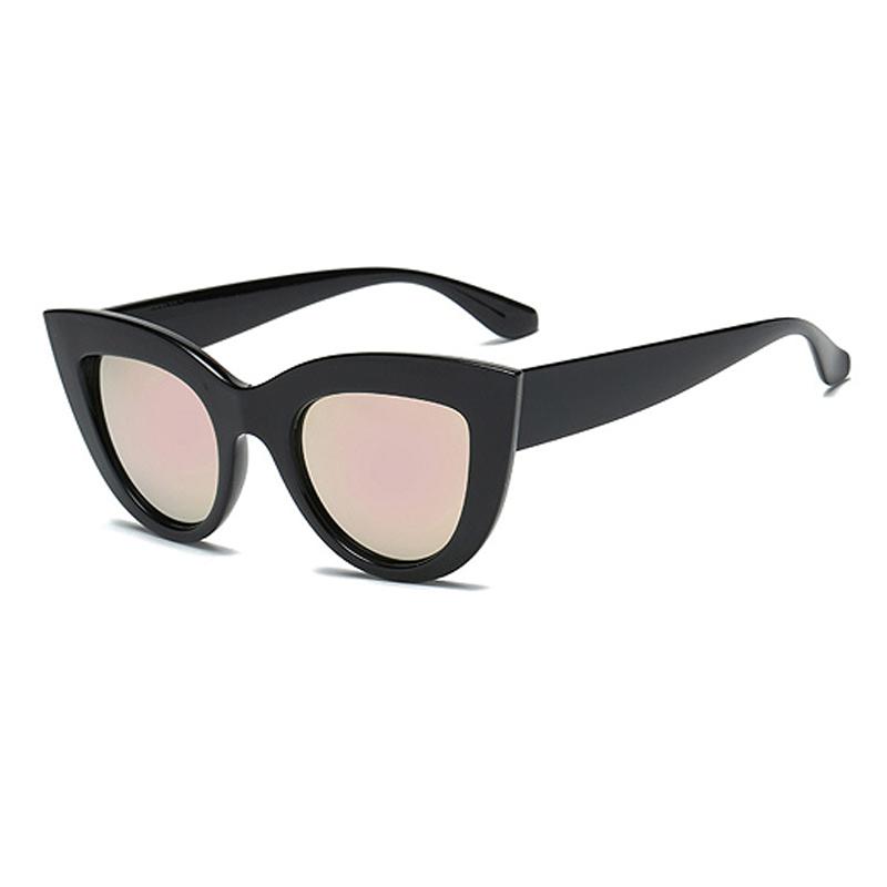 New Retro Cat-eye Sunglasses For Women Face-shaping Versatile Sunglasses Fashionable And Trendy Sunglasses 12121