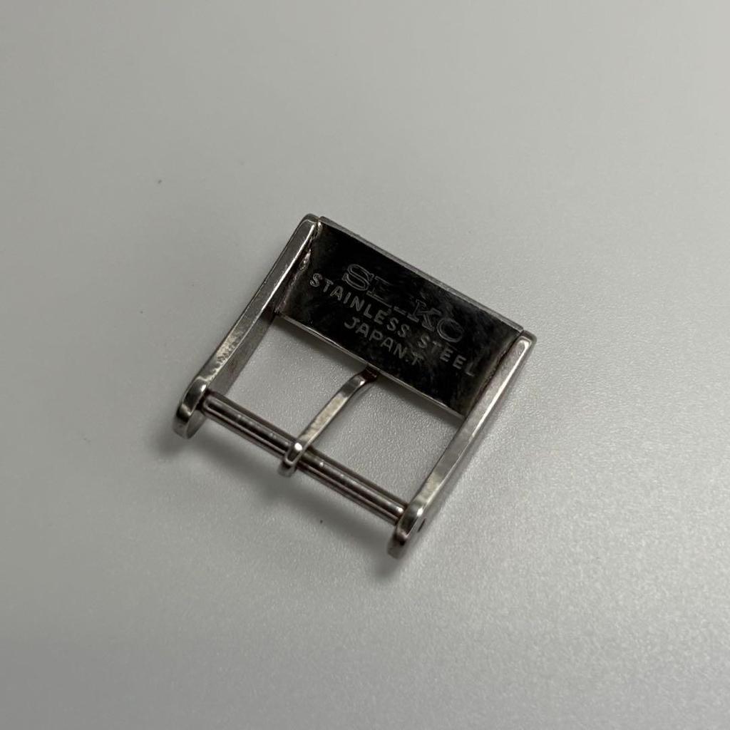 [USED] Rare KING SEIKO KS Small Logo Genuine Buckle 15mm