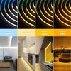 COB FCOB LED Strip High Density 528 Warm 10mm for Indoor Energy Class No Controller or Power Supply BTF-LIGHTING Light, Flexible, 5M, LEDs/m (2640