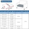 Elastische Sofabezüge, einfarbig, Jacquard-Sofakissen, Sitzbezüge, abnehmbare L-förmige Sofabezüge, Wohnzimmer, Haustiere, Kinder, Zuhause