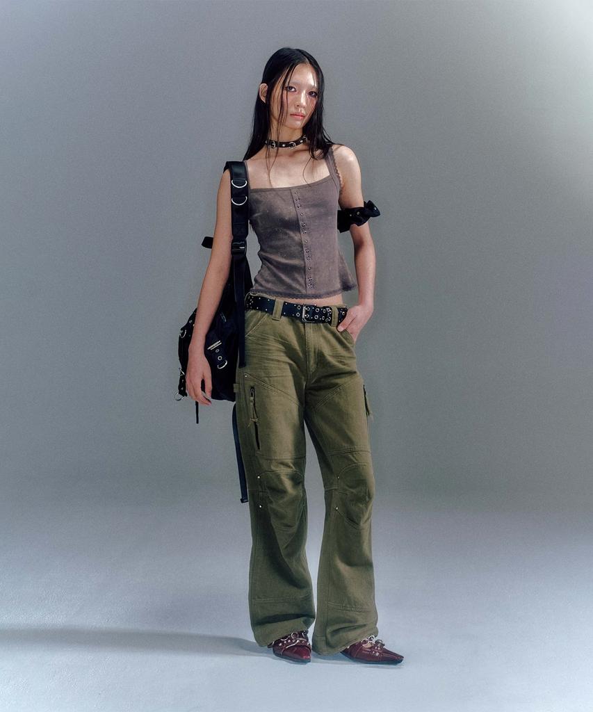 Beikeonteuakaibeu Paul Biker Work-Pants (2Color)