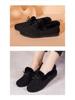 Dames Gevoerde Platte Schoenen - Warm, Velours, Herfst/Winter 2022 Collectie
