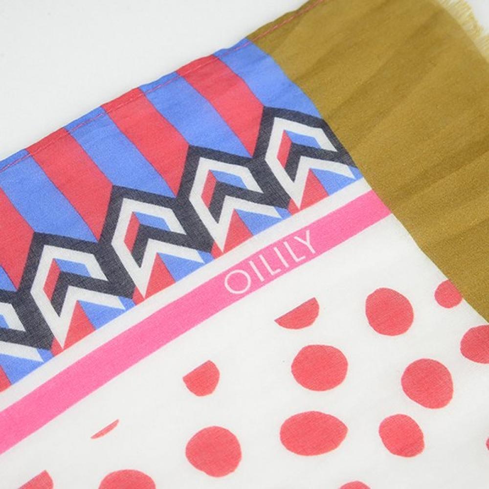 Oilily Pattern Scarf Ow9sasc002