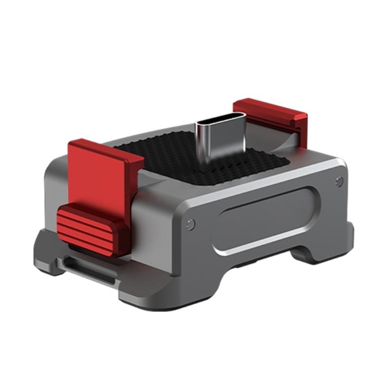 

Quick Release Adapter With Acra Mount for Pocket 3 Cameras Type C Fast Charging Aluminum Alloy Build 1
