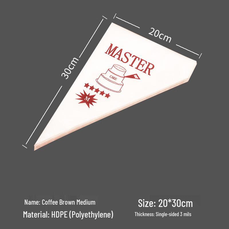 Food-Grade Thickened Disposable Piping Bags