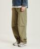 BEENTRILL Easy Cotton Wide Pants (Khaki)