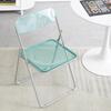 Acrylic Transparent Chair for Photos - Stylish, Portable, Light Luxury Coffee & Dining Chair, Ins Style.