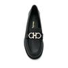 Ferragamo Gancini Mocassin Loafers Black