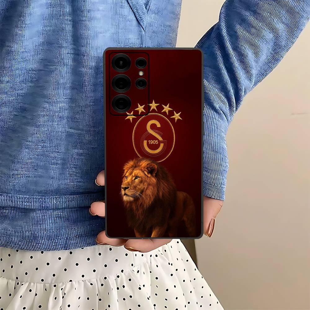 Football Team Galatasaray Phone Case For Samsung S 24 Fe 25 Ultra Plus 20 Lite 21 30 22 23 24 22 Ultra 5G Fundas
