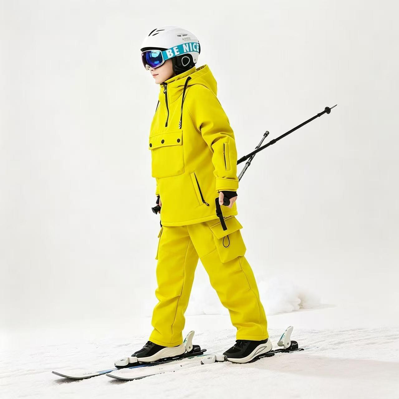 Outdoor Ski Suit for Kids Winter