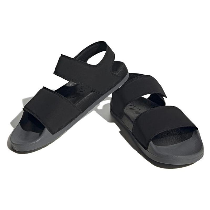 adidas Adilette Sandal Black Grey Unisex Sneakers Core-Black Grey-Five HP3007