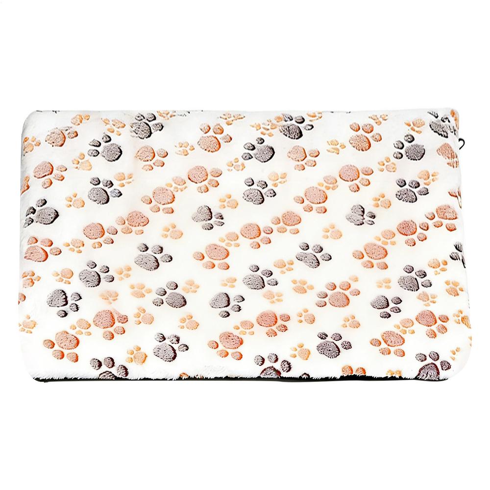 

Self Warming Cat Mat Insulated Winter Non-Slip Blanket Self Heating Pad For Cats Dogs For Puppy Kitten Winter Sleeping Indoor білий