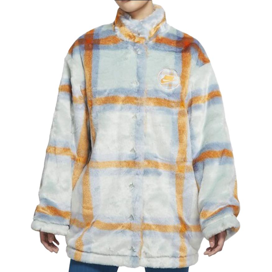 Nike Jackets Women s Orange Stand Collar Moderate Other DD4542-013 M