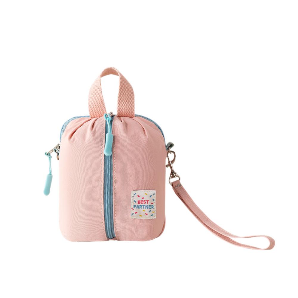 Mini Makeup Bag Nylon Sanitary Napkin Storage Bag Portable Makeup Organizer Modern Cosmetic Storage Case For Handbag Girls Work