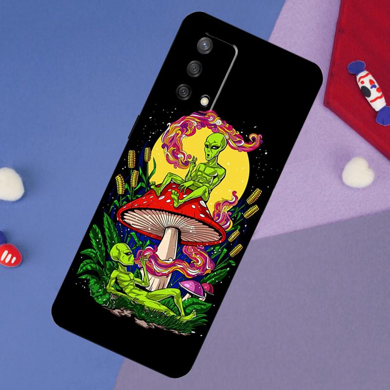 Mushroom Moon Shroom Farmer Case For Oppo A5 Pro A6 A57 A17 A78 A54 A74 A94 A76 A16 A96 A18 A40 A60 A80 A38 A58 A98 A15