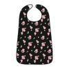 with Crumb Catcher Senior Citizens Feeding Bibs Large Clothing Protector  for Elderly Women