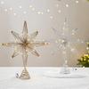 Christmas Modern Minimalist Tree Star Ornament 3d Snowflake Design Decor Festive