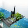 Punch-free Fish Tank Storage Rack Durable Retractable Tool Holder  Reptile Terrarium