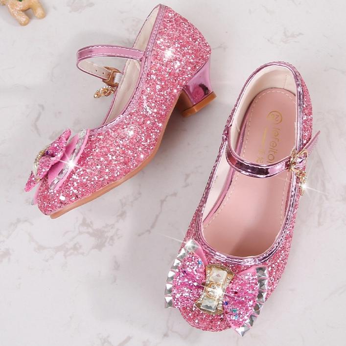 Girl Sequin Shoes Dance Shoes Princess Shoes