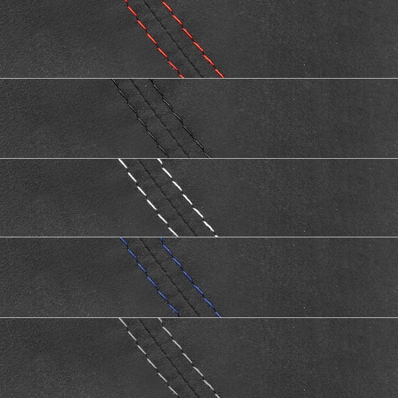 For VW Golf 4 MK4 1998 1999 2000 2001 2002 2003 2004 2005 only 3 doors Car Suede Leather Cover Door Armrest Protective Trim LHD