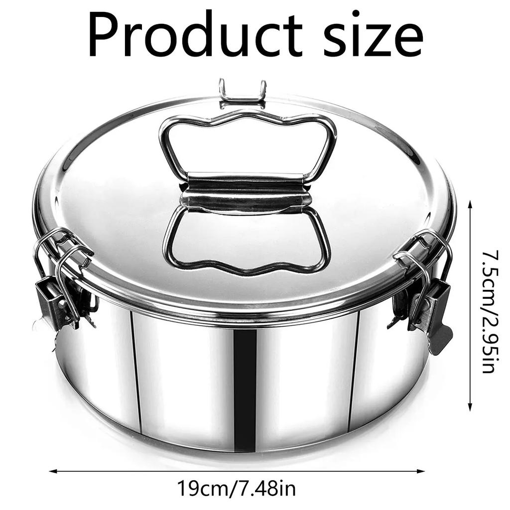 Flan Pan Mold Round Cake Baking Flan Maker 1.5QT Flan Mold Set Stainless Steel Cheesecake Pans for Chocolate Kitchen Supplies