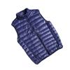 Chaleco de Hombre Otoño e Invierno Cálido de Terciopelo Sin Mangas Ropa Exterior Cálido Delgado