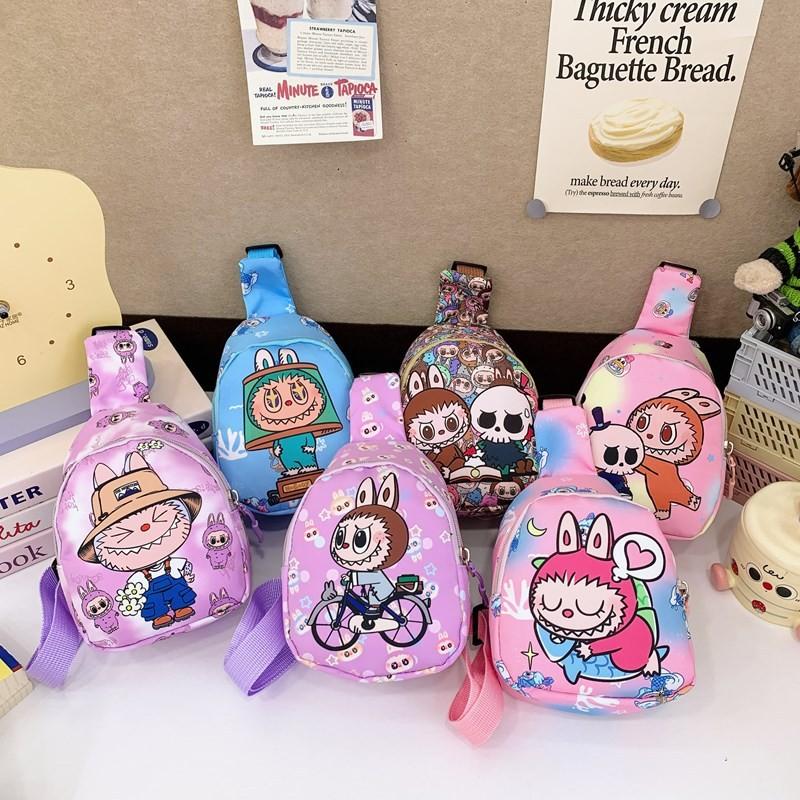 Shoulder Printed Crossbody Chest Bags Children Cartoon Gifts Outdoor