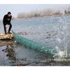 Durable Nylon Mesh Magic Fishing Trap Black Foldable Fishing Net 17 Section+10 Holes Easy Throw Crab Baits Trap Outdoor