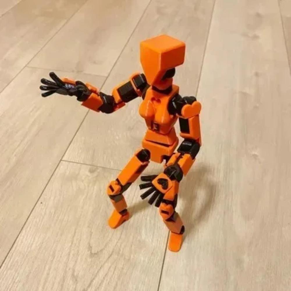 Multi-Jointed Movable Shapeshift Robot Lucky 13 Figure Toys 3D Printed Mannequin Dummy Figure Kids Adults Parent-children Game