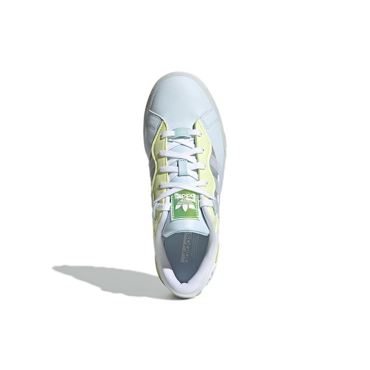 Adidas Originals Rey Galle Durable Wraparound Non-Slip Low-Top Skate Shoes Women Sneakers White Yellow GX2950