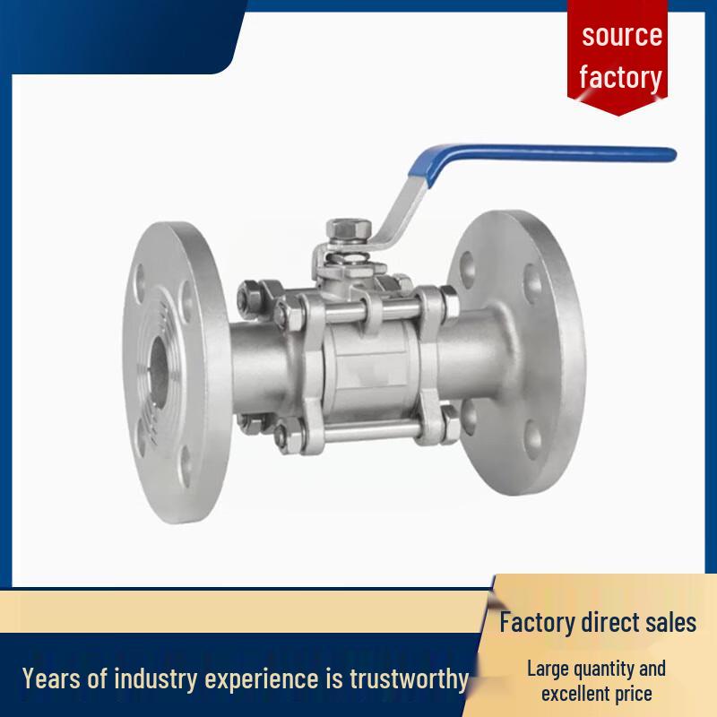 Manual Stainless Steel Flanged Ball Valve