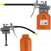 Vergionic Oil Can 250 Ml - Metal. With a Flexible Hose