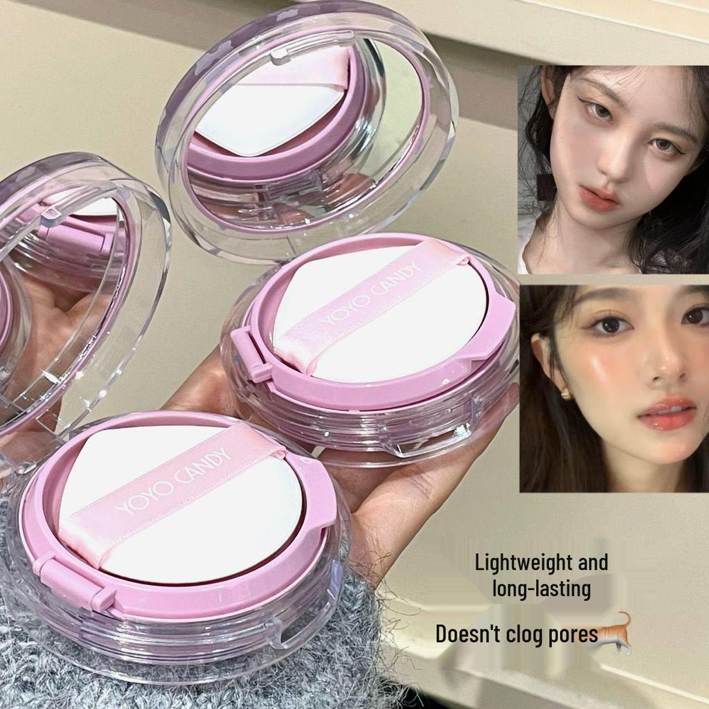 Hedvábně jemný lehký cushion make-up - Přirozené krytí a kontrola mastnoty