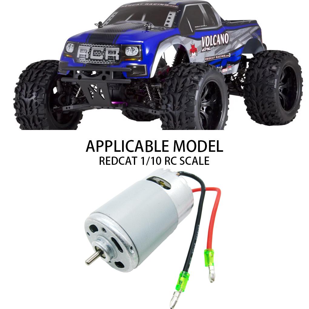 RCGOFOLLOW 1pcs Steel Waterproof Brushed Motor For 1/10 Rc Brushed Motor Scale RC Car Part RC Car Accessories