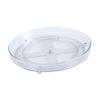 Condiments Organizer Storage Tray Nonskid Kitchen Spice Rack Turntable Counter Container for
