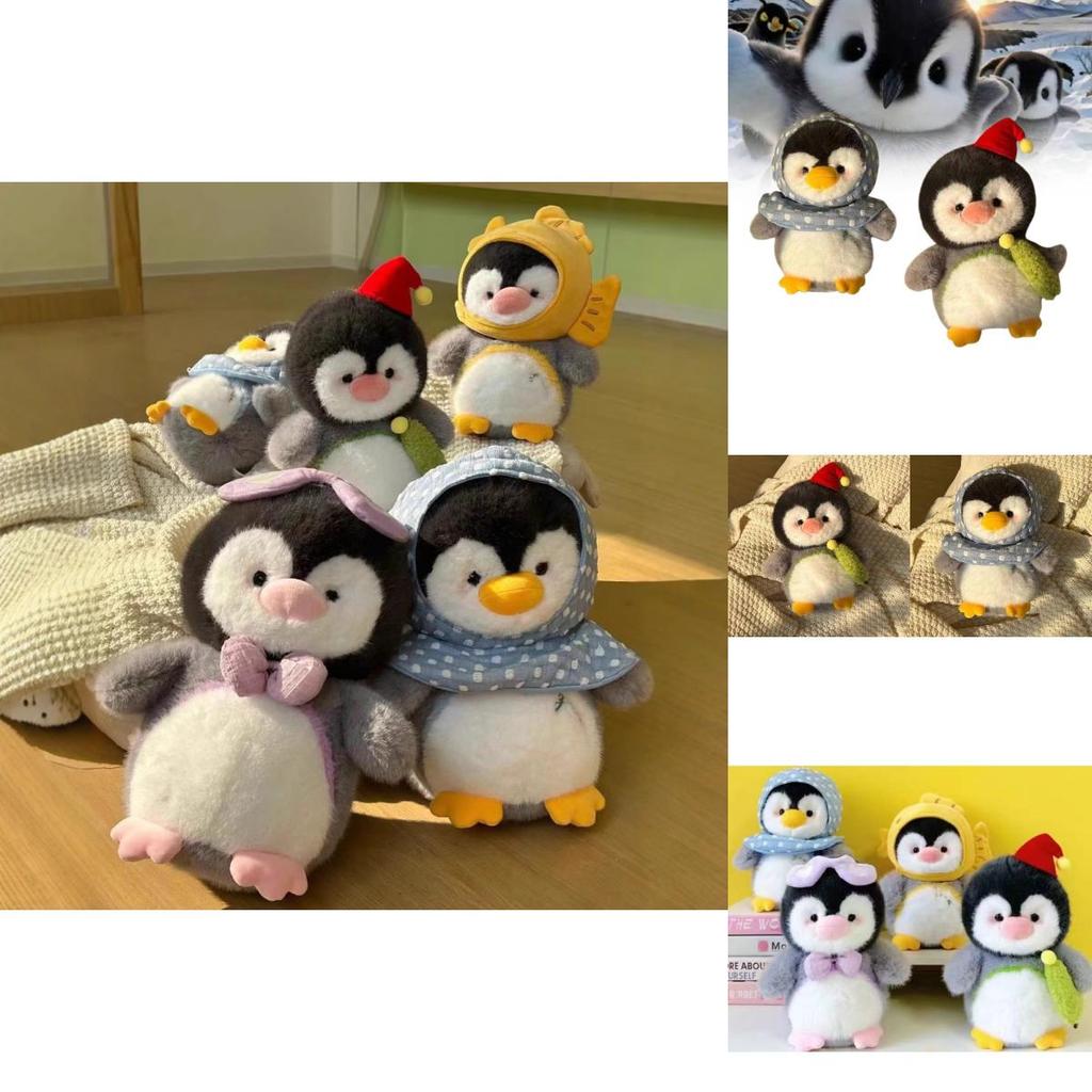 Entzückendes Pinguin Happy House Plüschtier Puppe Perfekt für Weihnachtsgeschenke und Preise