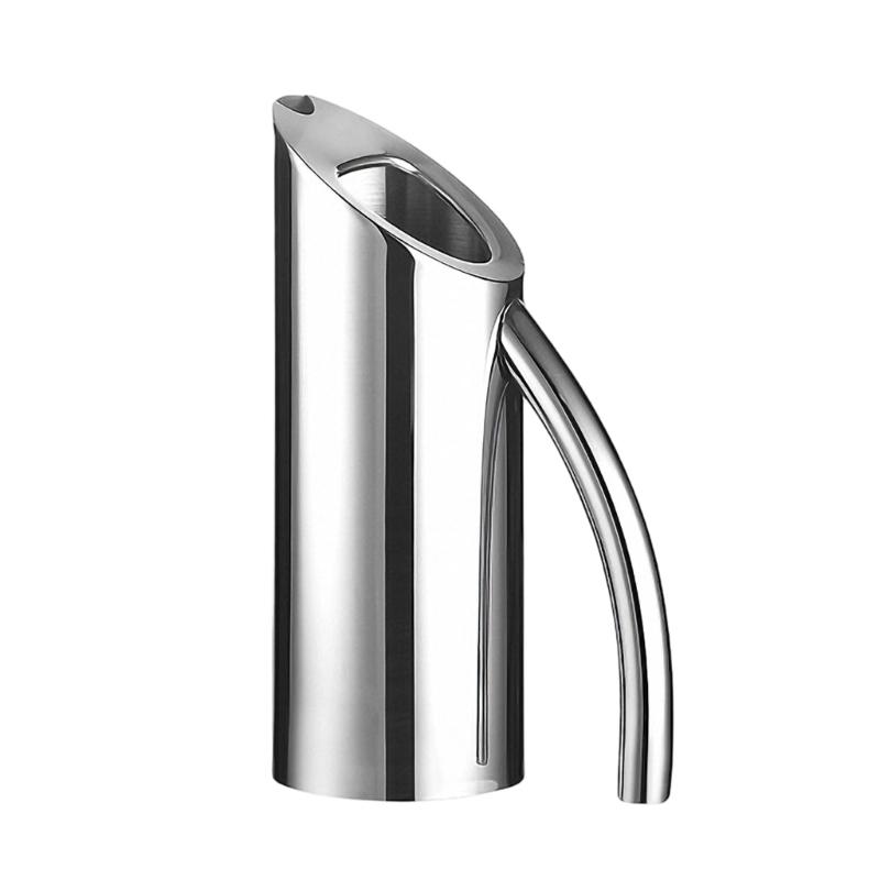Ergonomic Handle Stainless Steel Pitcher for Bartenders Ice Cold Freeze Water Pot Kettles for Commercial Bar Essential