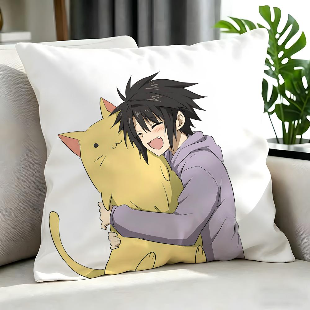 Anime CCuticle Tantei Inaba Cushion Cover Cushion Cover Set Pcs x x x Pillowcase Decorative Sofa Home Decor
