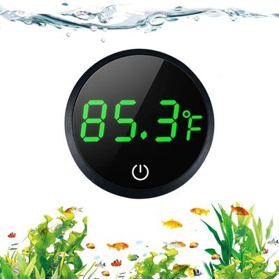 Aquarium Temperaturanzeige Leicht Ablesbares Digitales LCD Thermometer Elektrisches Fishtanks Thermometer mit Präziser/Celsius Anzeige