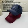 Cute Cat Spring and Summer New Ripped Baseball Cap Couple Versatile Retro Ripped Cap Street Trendy Brand