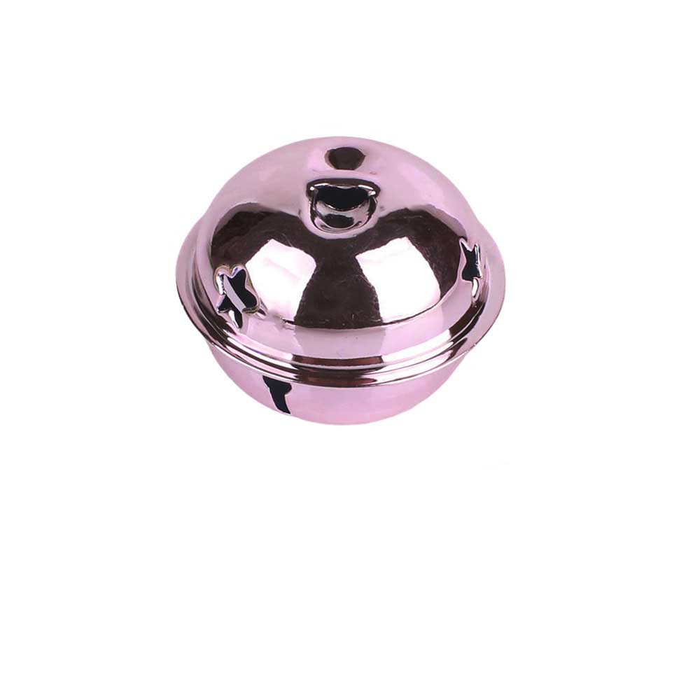 10pcs 30-40mm Bell Jingle Gold/Silver Christmas Tree Pendant Glitter Bell Hollow Star Sleigh Bell Christmas Tree Decoration