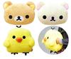 1Pc 30Cm Kawaii Rilakkuma Plush Toy Kiiroitori Chick Couple Pillow Teddy Bear Stuffed Doll Cushion Hand Warmer Winter Xmas Gift