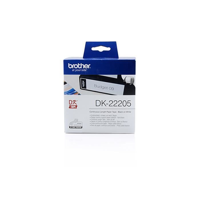 Ruban - Brother - DK-22205 - Compatible Avec P-Touch QL 1060 N - Produit OEM