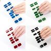 Beauty Stickers Semi-cured Nail Stickers UV Phototherapy Lamp Gel Manicure Stickers Mixed