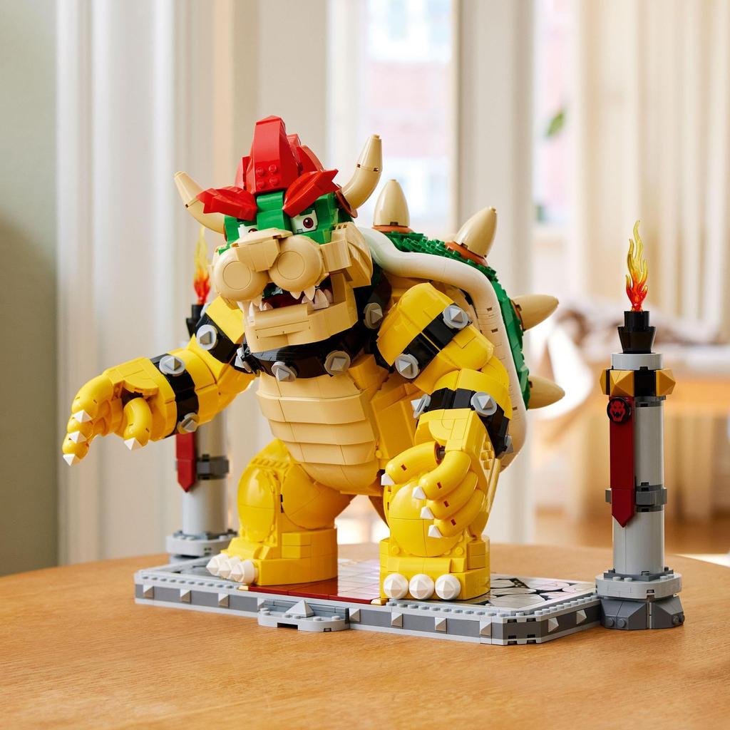 LEGO Super Mario: The Demon King Bowser Toy, Birthday Gift, Blocks, Mother's Day, Father's Day Gift, Men and Women, Mario Merchandise, Game, 71411