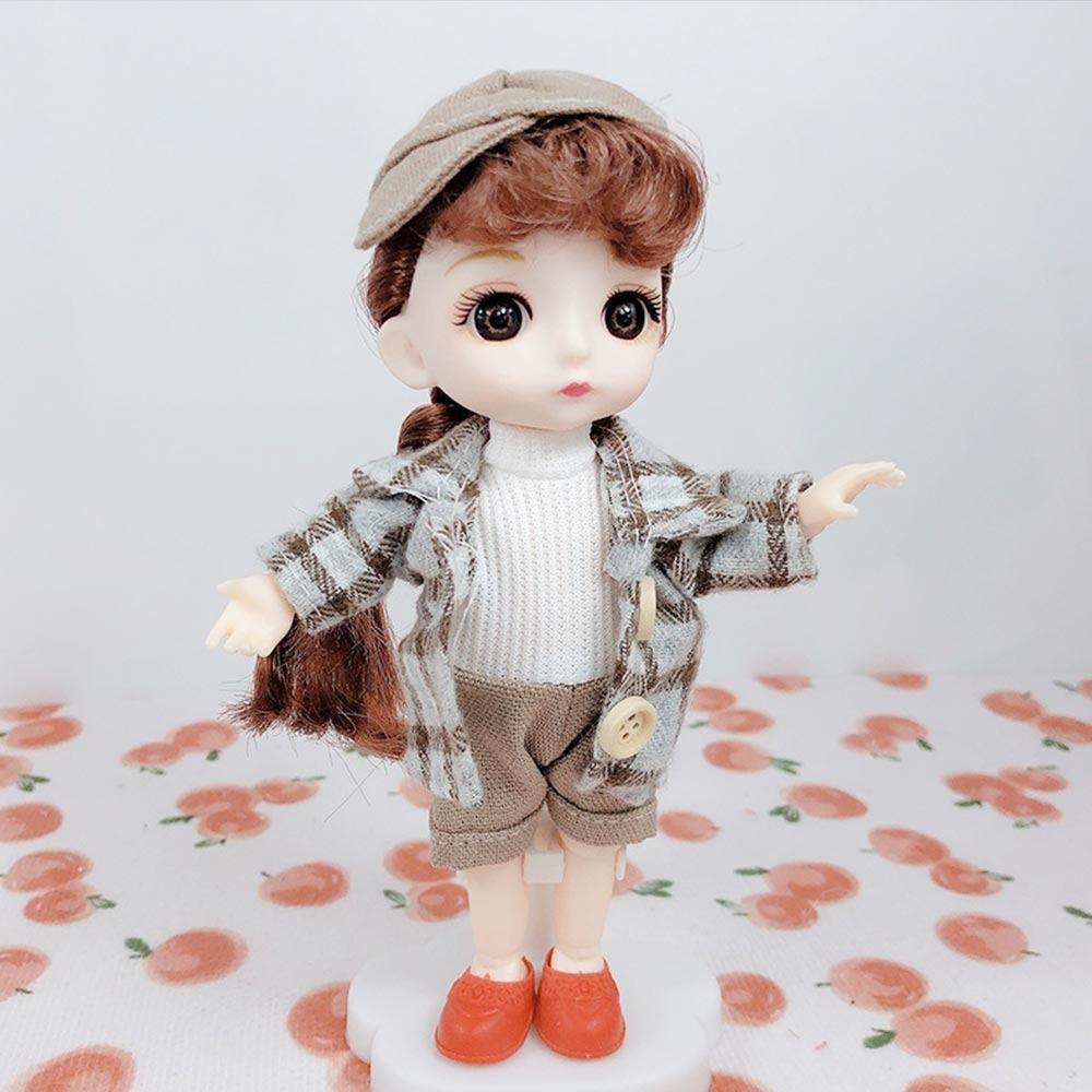 Casual Wear High-end Dress Up 20 Styles Rompers T-shirt Hat 16~17cm Doll Clothes  for 16~17cm Doll