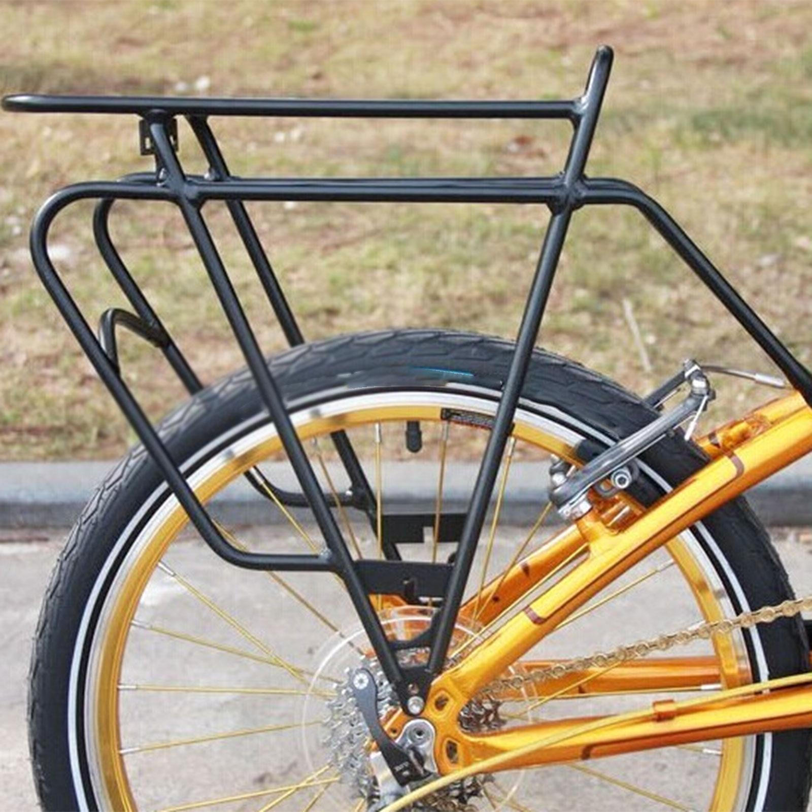 

Aluminum Alloy Folding Rear Rack for Road Bike чорний