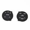 2 X Steering Wheel Control Rubber Button Cushion For Toyota Prius XW30 MK3 09-18