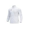 Under Armour Competition Training Knit Stand Collar Logo Jacket Men White 21600307-100