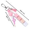 Soft Silicone Bead Bag Charm Fidget Press Button Stress Relief Toy Fidget Toy  Gift For Girls